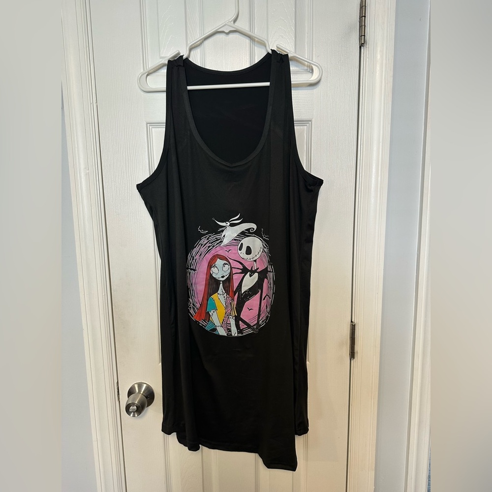 The Nightmare Before Christmas Tank Dress 2X NWOT